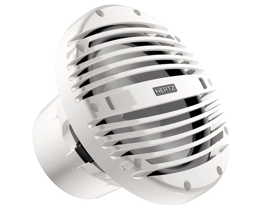 Hertz HMS 10 B-2, HMS 10" 2-Ohm Infinite Baffle Marine Subwoofer, White
