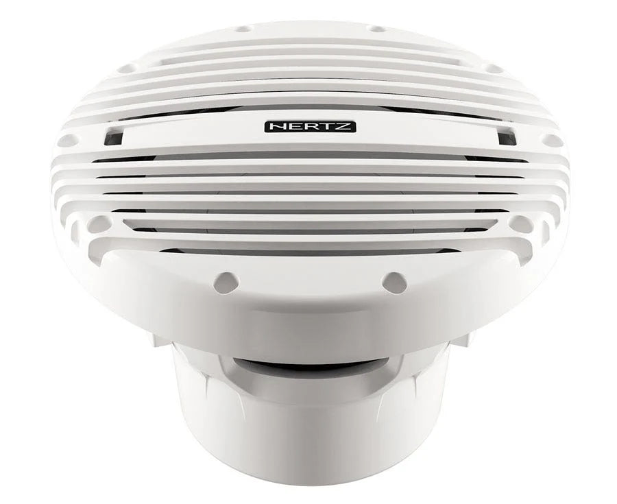 Hertz HMS 10 B-2, HMS 10" 2-Ohm Infinite Baffle Marine Subwoofer, White