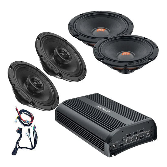 Hertz HSP2, Plug and Play 4 Speaker Kit for Factory Tour Pack