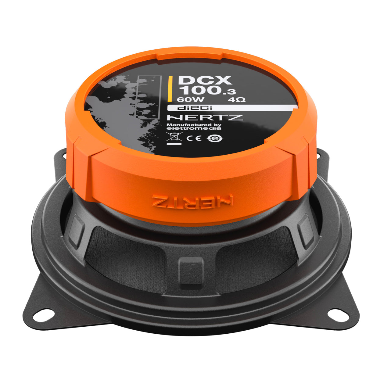 Hertz DCX 100.3, Dieci 4" 2-Way Coaxial Speakers