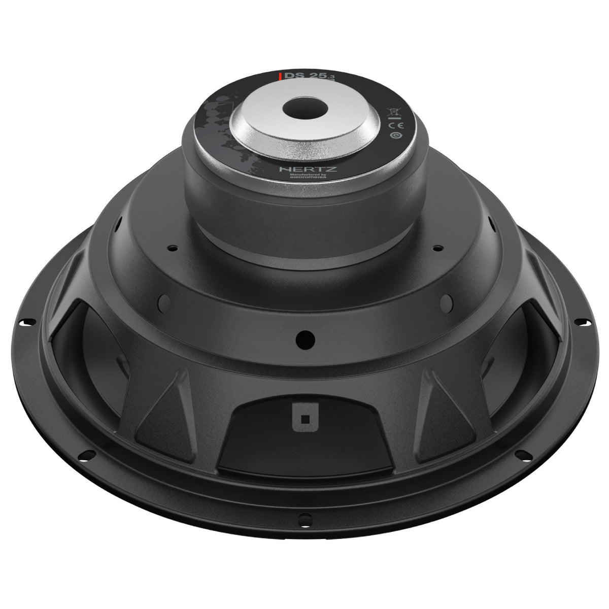 Hertz DS 25.3, Dieci 10" Single Voice Coil 4-Ohm Subwoofer
