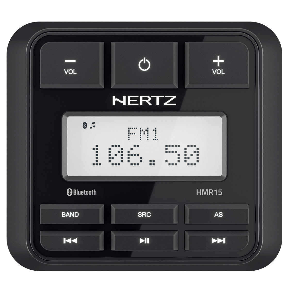 Hertz HMR 15, Marine Media Receiver AM/FM/USB Bluetooth, 200W