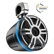 Hertz HTX 8H S-FL-G, 8" Common Motor Compression Marine Tower Horn Speaker - Gray Sports Grille