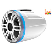 Hertz HTX 8H S-FL-SW, 8" Common Motor Compression Marine Tower Horn Speaker - SW Sports Grille