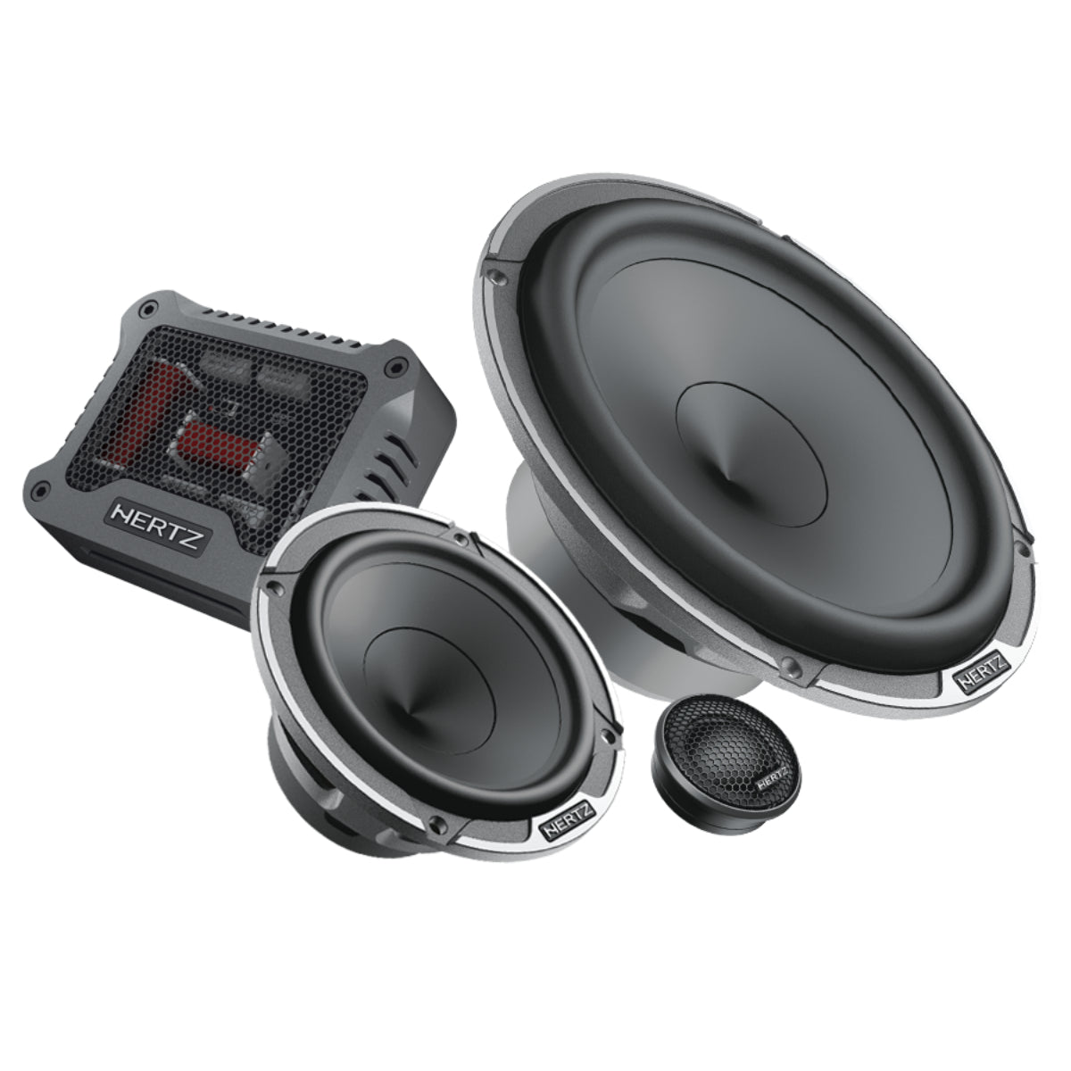 Hertz MPK 163.3, Mille PRO 6.5" 3-Way Component Speaker System