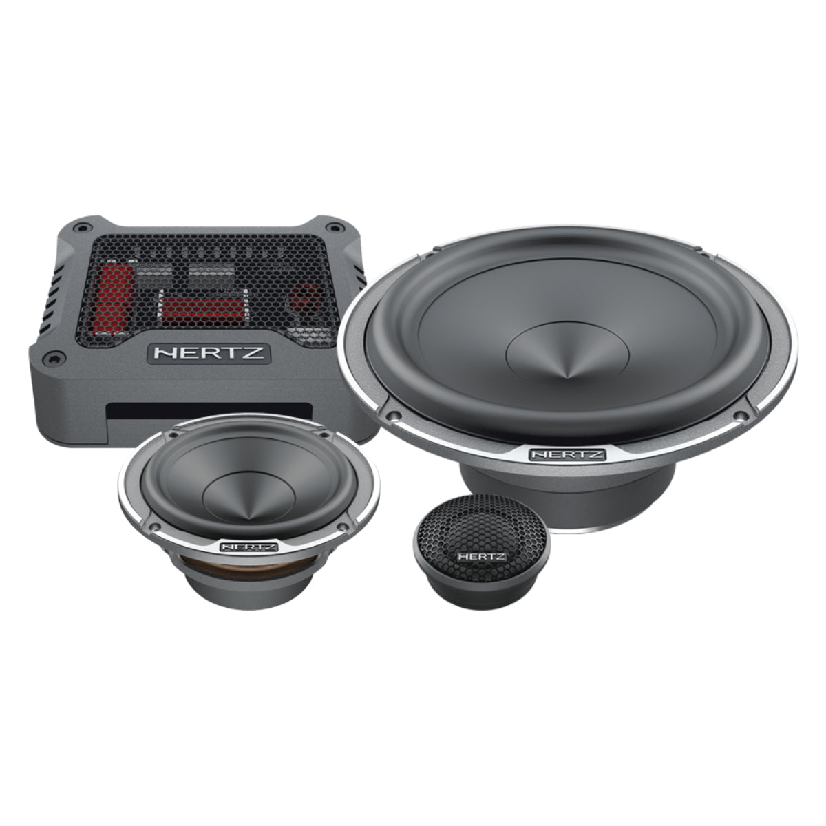 Hertz MPK 163.3, Mille PRO 6.5" 3-Way Component Speaker System