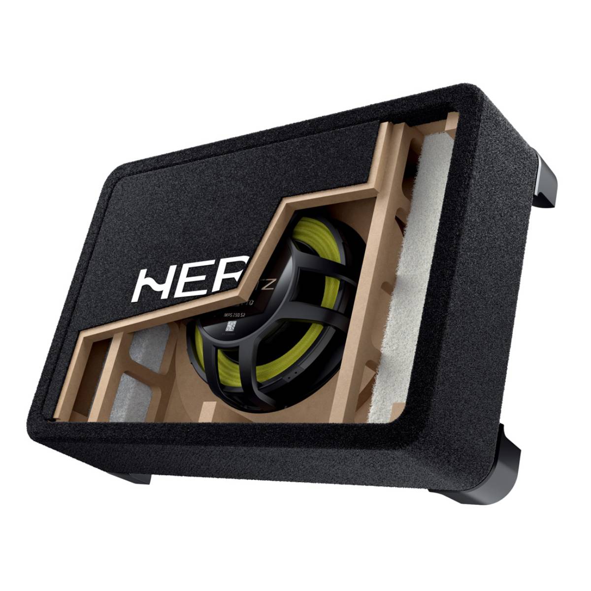Hertz MPBX 300 S2, Mille PRO 12" Shallow Loaded Passive Single Sealed Subwoofer Enclosure