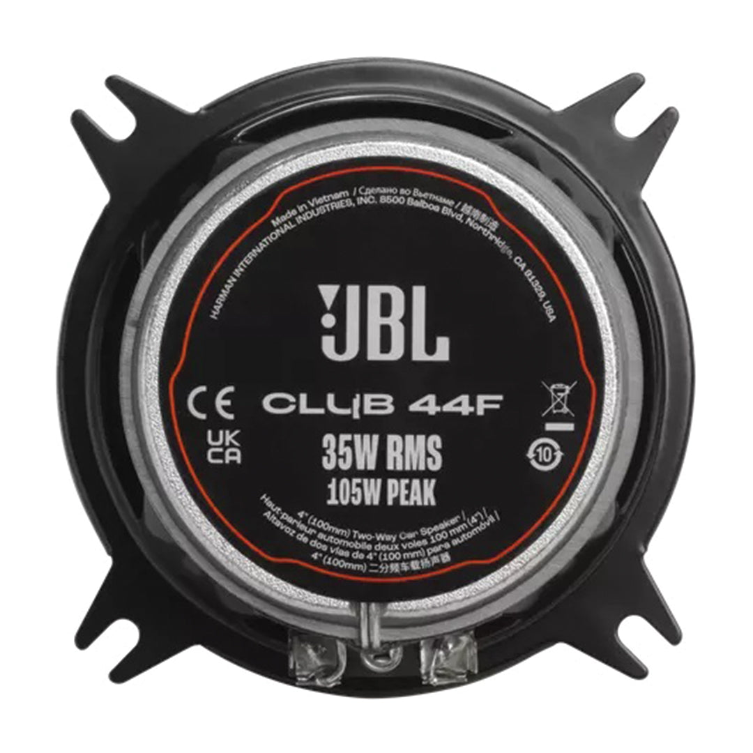 JBL CLUB44F, Club Series 4" 2-Way Coaxial Speakers (No Grill)