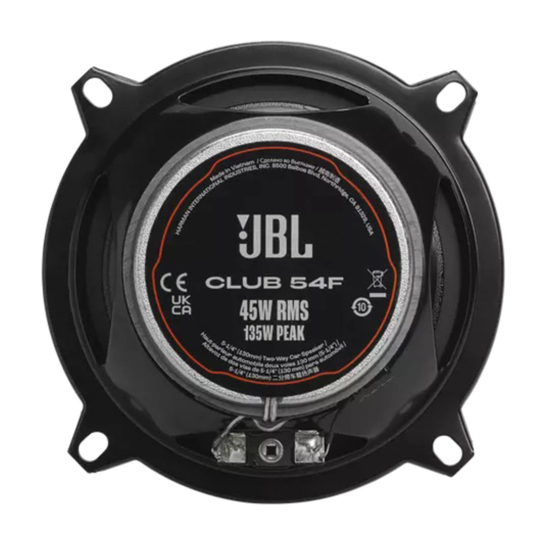 JBL CLUB54F, Club Series 5.25" 2-Way Coaxial Speakers (No Grill)
