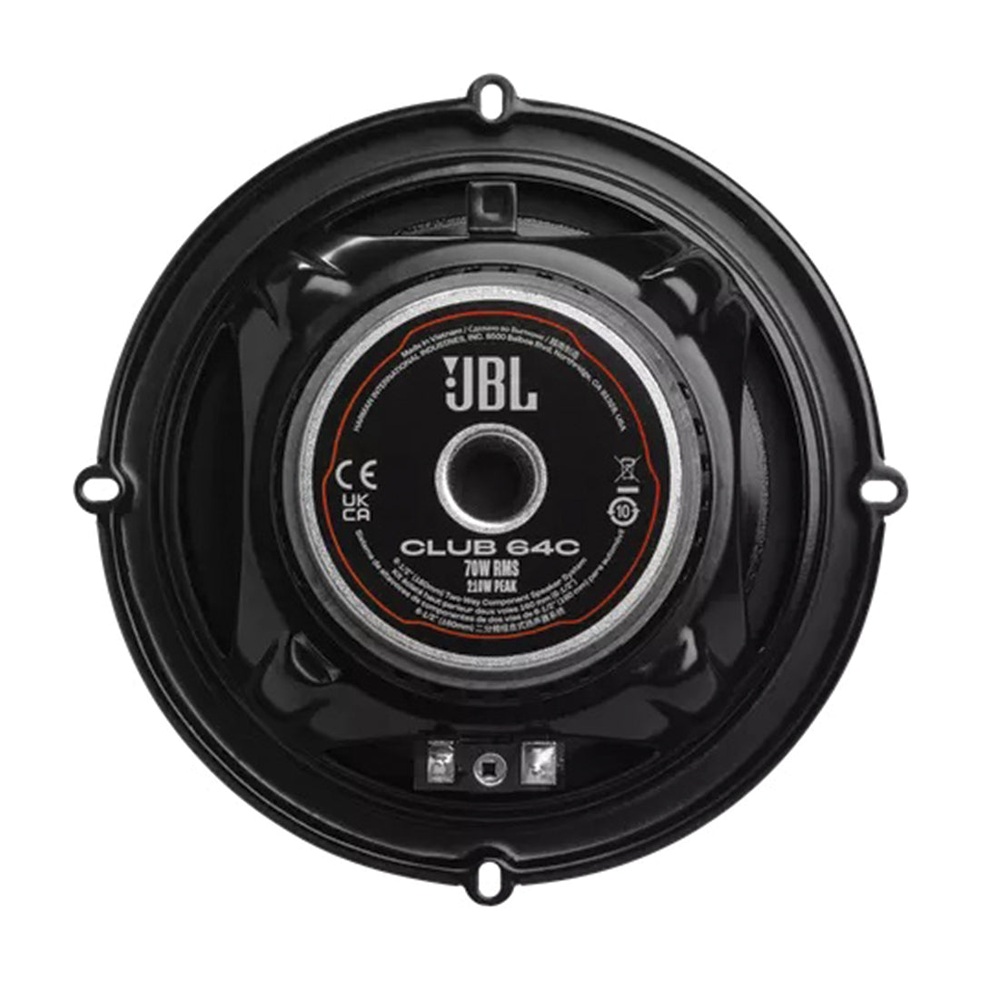 JBL CLUB64C, Club Series 6.5" 2-Way Component Speakers