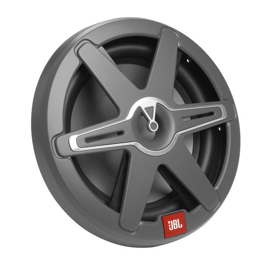 JBL JBLMARSUBCB102AM, 10" Marine Subwoofer w/ RGB Lighting (White/Gray Grill)