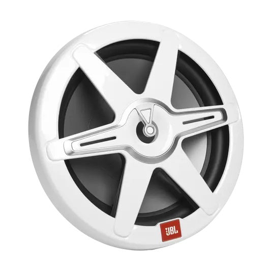 JBL JBLMARSUBCB122AM, 12" Marine Subwoofer w/ RGB Lighting (White/Gray Grill)