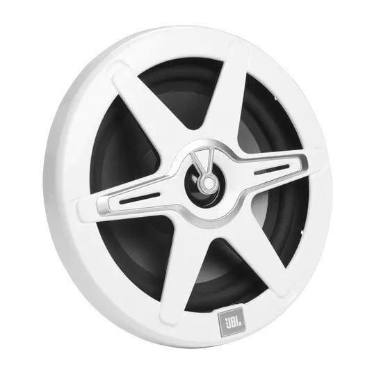 JBL CLUB82, 8" 2-Way Marine Speakers w/ RGB Lighting (White/Gray Grill)