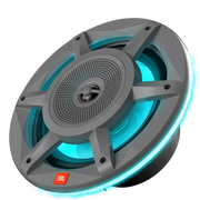 JBL JBLMARSPKSD82MGAM, Stadium 8" 3-Way Marine Speakers w/ RGB Lighting - Grey