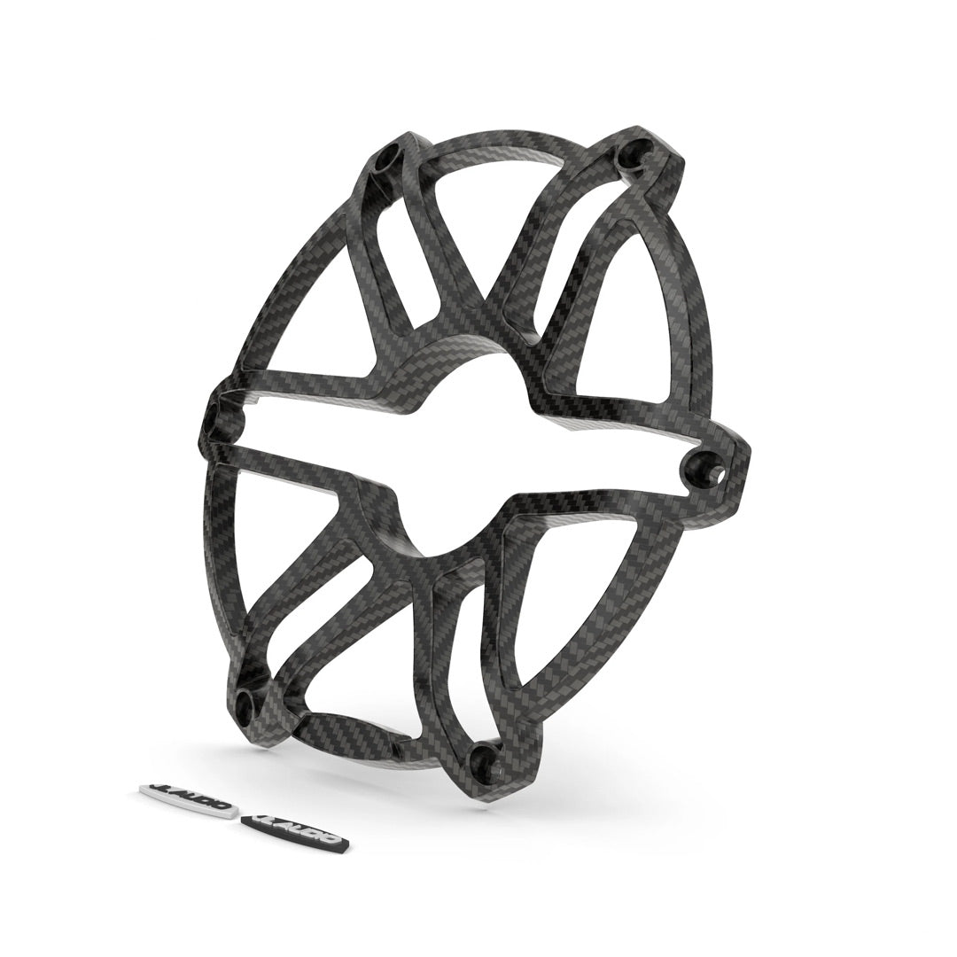 JL Audio M6-770SGI-S-Cf, M6 7.7" Marine Coaxial Speaker Grille Insert, Single