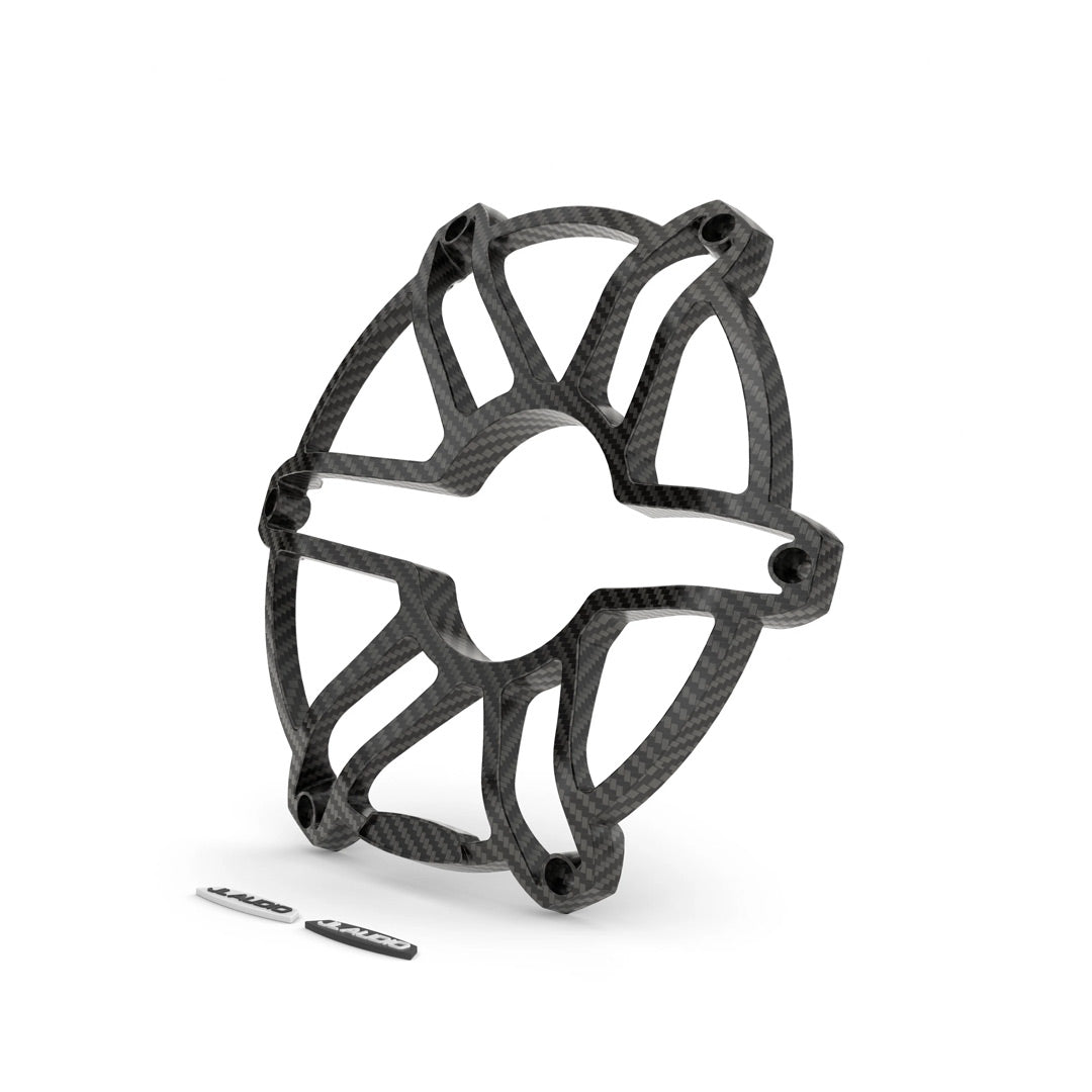 JL Audio M6-880SGI-S-Cf, M6 8.8" Marine Coaxial Speaker Grille Insert, Single