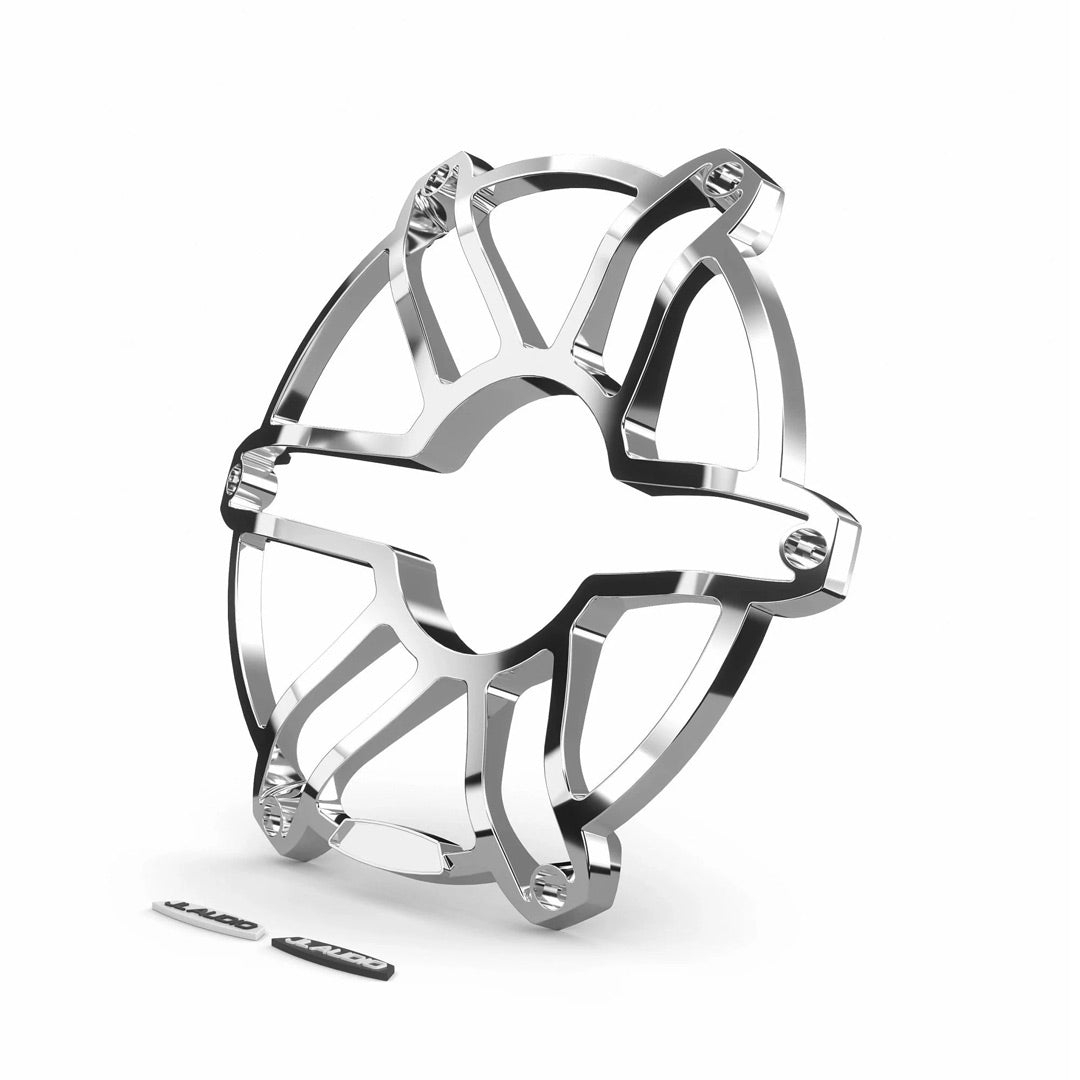 JL Audio M6-880SGI-S-Cr, M6 8.8" Marine Coaxial Speaker Grille Insert, Single