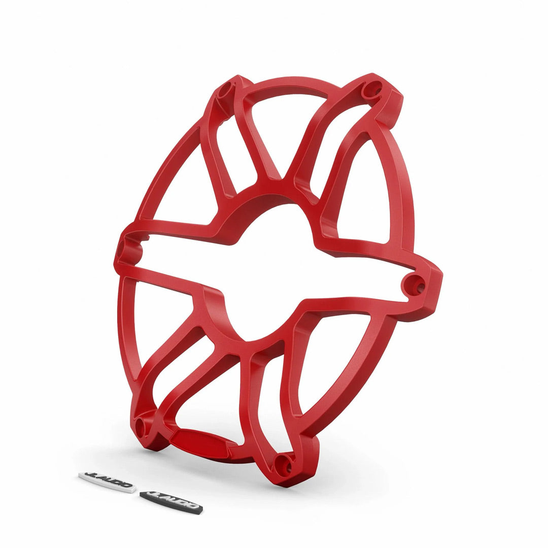 JL Audio M6-880SGI-S-Rd, M6 8.8" Marine Coaxial Speaker Grille Insert, Single