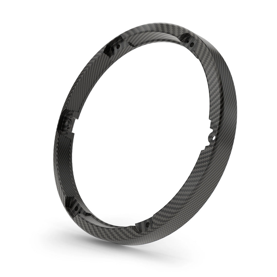 JL Audio M6-880STR-S-Cf, M6 8.8" Marine Coaxial Speaker Trim Ring, Single