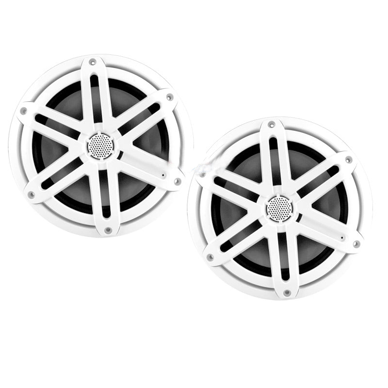JL Audio M770-TCS-SG-WH, M Series Marine 7.7" Marine Component Speakers, Enclosed Use, White Sport Grille, 100W