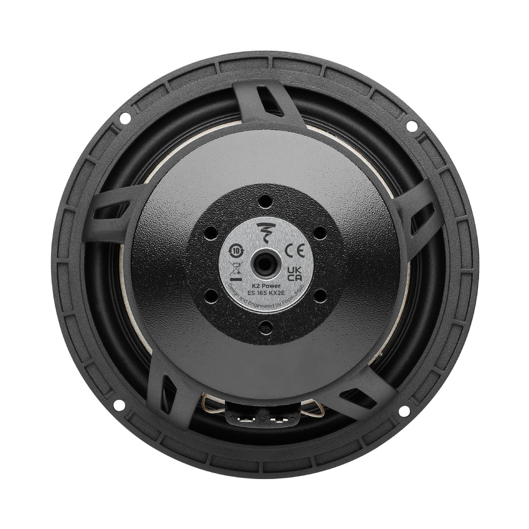 Focal ES165KX2E, K2 Power 6.5” 2-Way Component Speakers w/ FRAK Tweeter