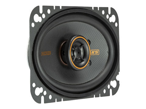 Kicker KSC460, KS Series 4x6" 2-Way 4 Ohm Coaxial Speakers (51KSC4604)