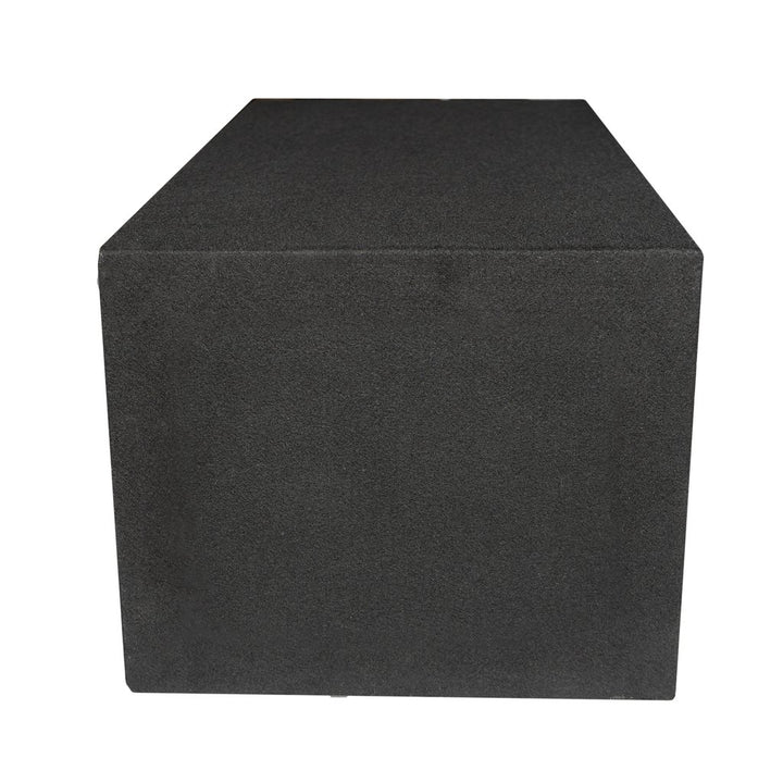 SoundBox E Series Dual 15" Vented Side Port Subwoofer Enclosure, Square