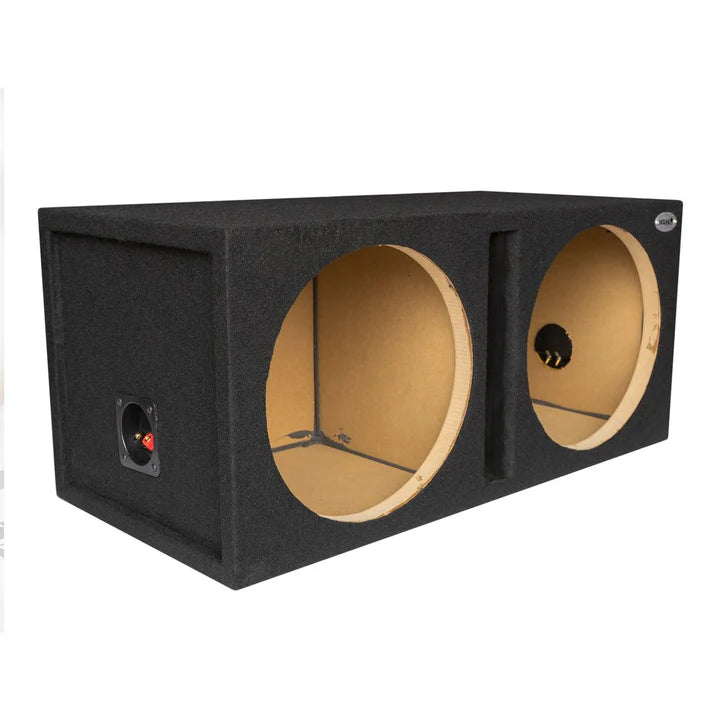 SoundBox E Series Dual 15" Vented Center Port Subwoofer Enclosure