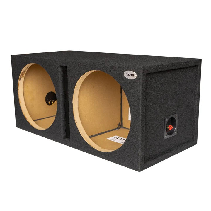 SoundBox E Series Dual 15" Vented Center Port Subwoofer Enclosure