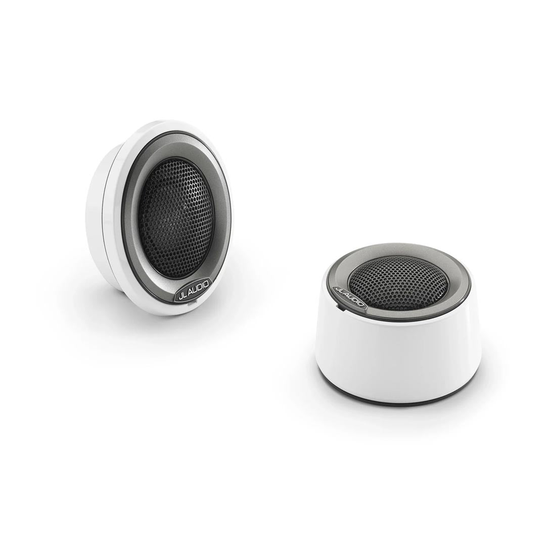 JL Audio M6-100CT-C/S-GwGm, M6 1" Marine Tweeter (Gloss White/Gray Metallic)