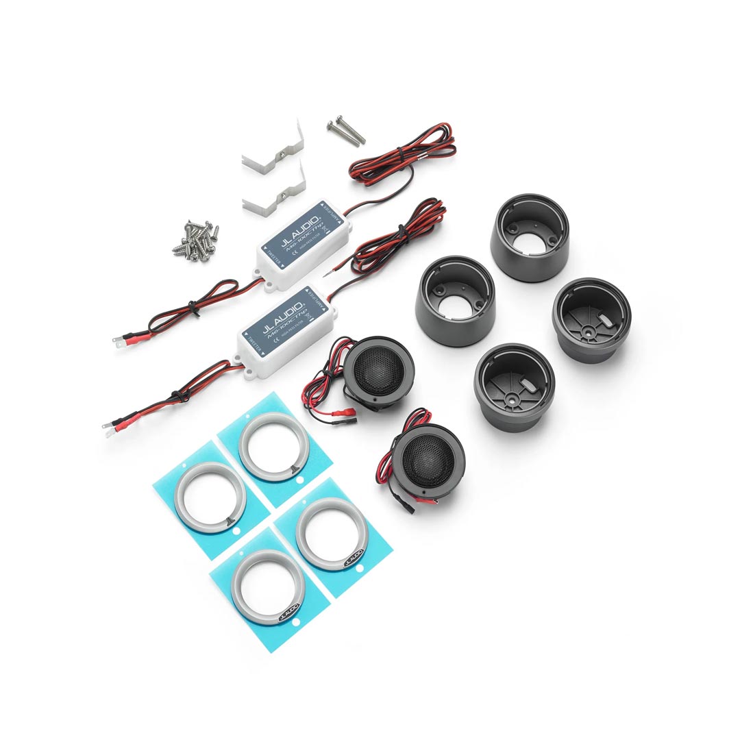 JL Audio M6-100CT-C/S-GmTi, M6 1" Marine Tweeter (Gray Metallic/Titanium)