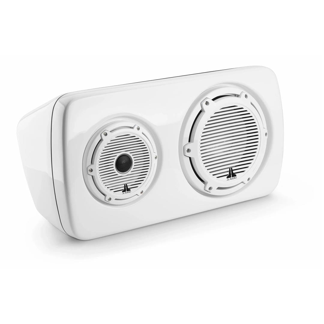 JL Audio M6-103EWS-Gw-C-3Gw-L, M6 3-Way Full Range Enclosed Marine Speaker System (Left Side)