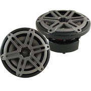 JL Audio M770-TCW-SG-TB, M Series Marine 7.7" Marine Component Woofer, Infinite Baffle, Titanium/Black Sport Grille, 100W