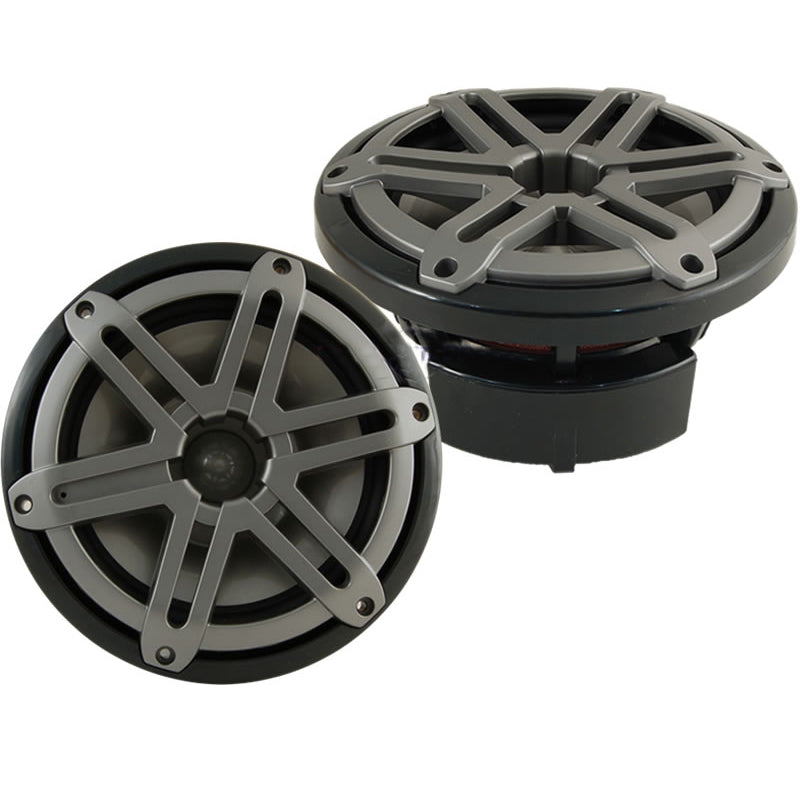 JL Audio M770-TCW-SG-TB, M Series Marine 7.7" Marine Component Woofer, Infinite Baffle, Titanium/Black Sport Grille, 100W