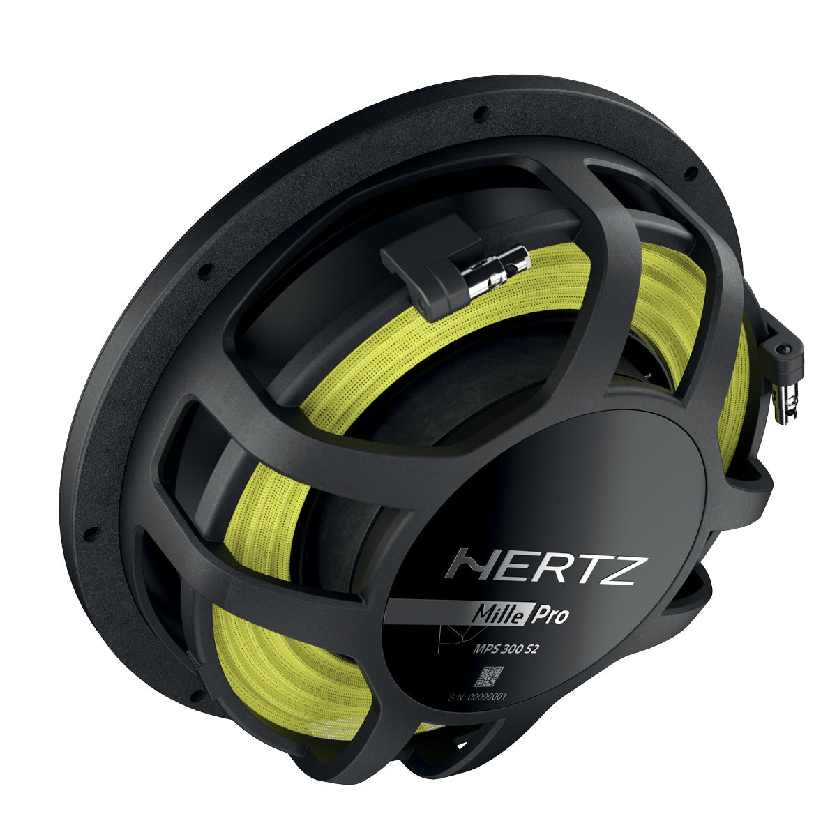 Hertz MPS 300 S2, Mille PRO 12" 2-Ohm Single Voice Coil Shallow Subwoofer