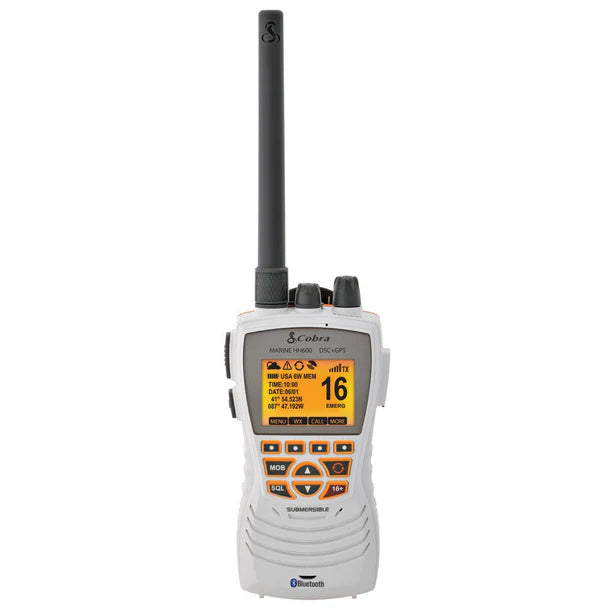 Cobra MRHH600WFLTGPSBT, MRHH600WFLTGPSBT HH FLT VHF, 6W, DSC/GPS, Bluetooth®