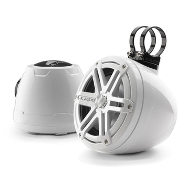 JL Audio PS650-VeX-SG-WGW, PS Series 6.5" Enclosed Coaxial Speakers, White Sport Grille, 60W