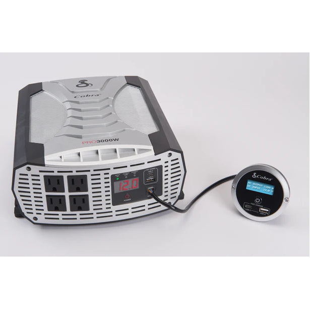 Cobra CPI3000W, 3000W Power Inverter with Remote