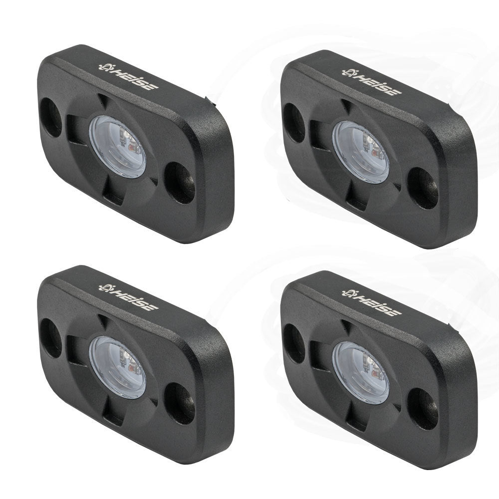 HEISE RGB1-4KT, Black (4)Pod RGB LED Kit