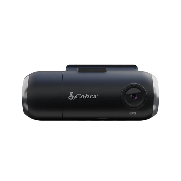 Cobra SC201, HD Dash Cam w/ GPS, Wi-Fi, Bluetooth®, and Built-in Rear-View Camera