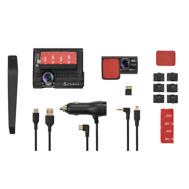 Cobra SC250R, 4K Dual View Dashcam - Rear