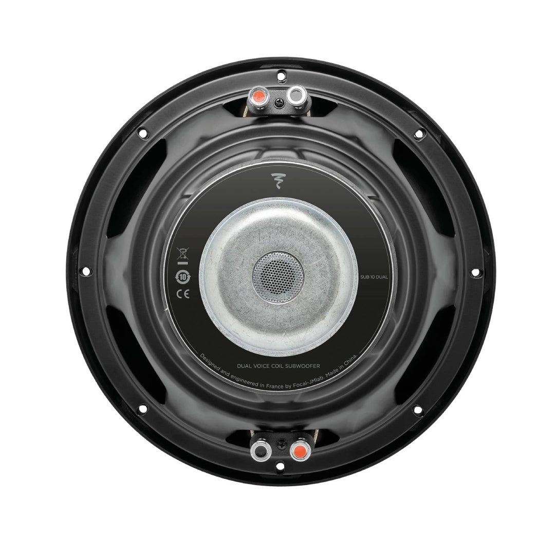 Focal SUB10DUAL, 10" Subwoofer 2*4 ohms  Dual Voice coil 4 Ohm
