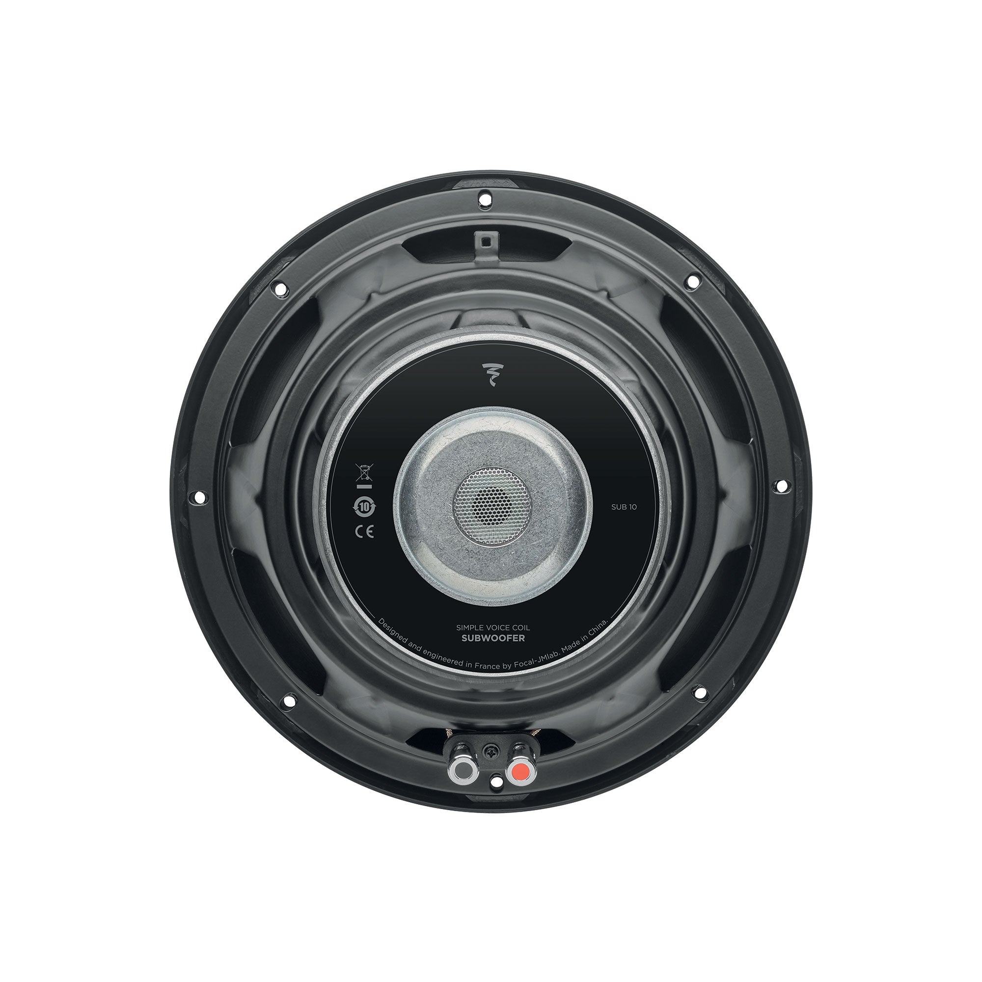 Focal SUB10, 10" Subwoofer Single 4 Ohm - 500 Watts
