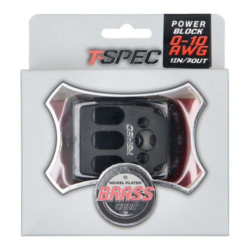 T-Spec V-DIST-PWR, Dist Block 3way MANL