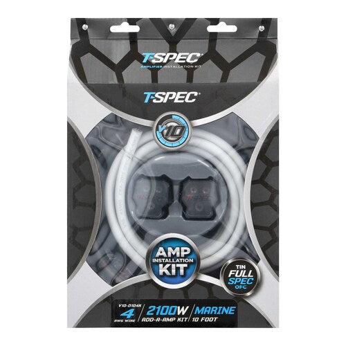 T-Spec V10-D104K, Amp Kit BC-5W2 4ga Add A Amp