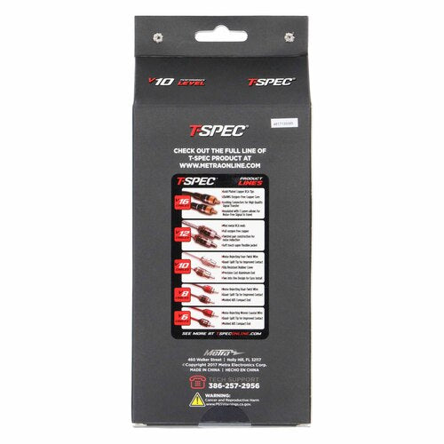 T-Spec V10R20V, RCA 20' 75ohm Video Cable