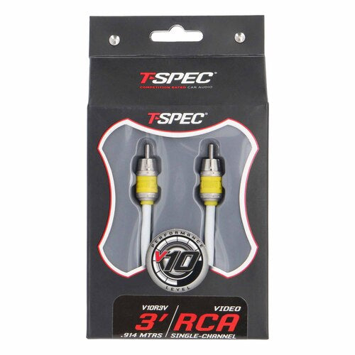 T-Spec V10R3V, RCA 3' 75ohm Video Cable