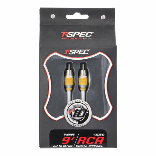 T-Spec V10R9V, RCA 9' 75ohm Video Cable