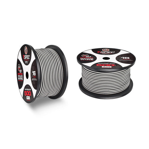 T-Spec V10SW16500-WB, Speaker Wire 16ga 500'White/