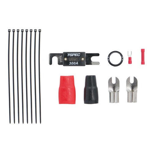T-Spec V12-AK1, Amp Kit 0ga RCA